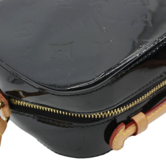 LOUIS VUITTON  Santa Monica Monogram Vernis Leather Shoulder Bag Black - Picture 5 of 16